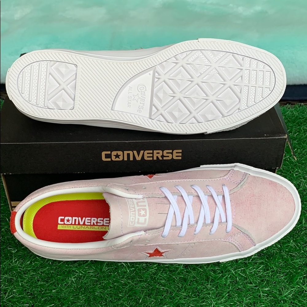 CONVERSE ONE STAR OX CASINO/WHITE/WHITE MEN’S - Picture 4 of 16